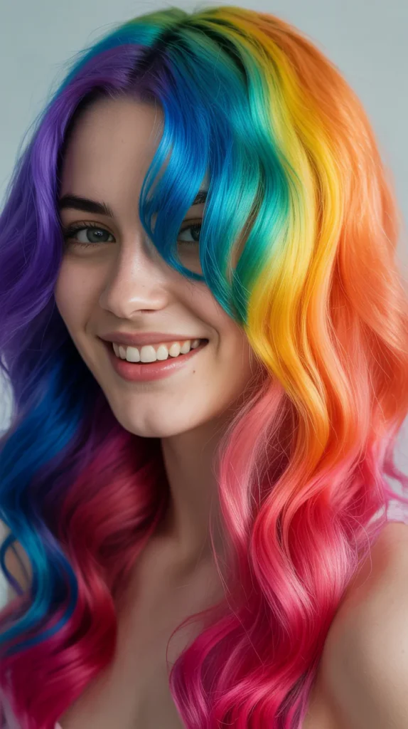 Protect Rainbow Hair from the Elements