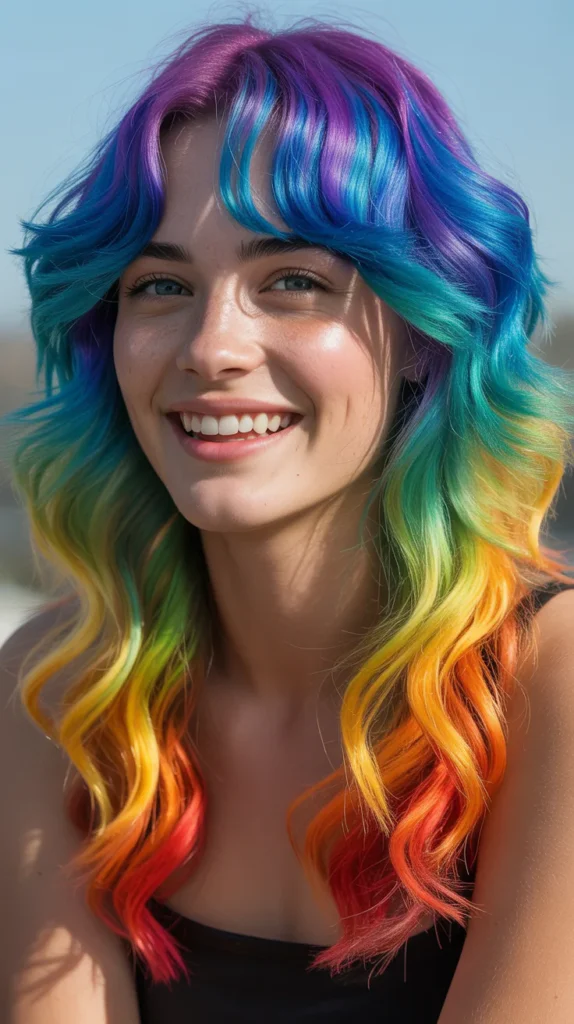 Rainbow Mullet