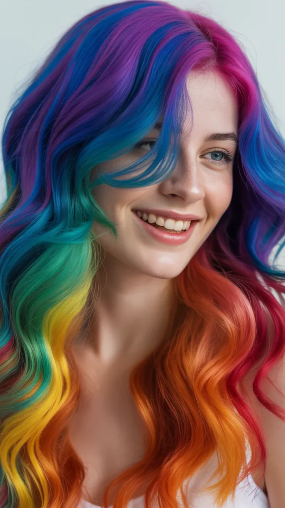 Choose a Hair-Friendly Rainbow Dye Method