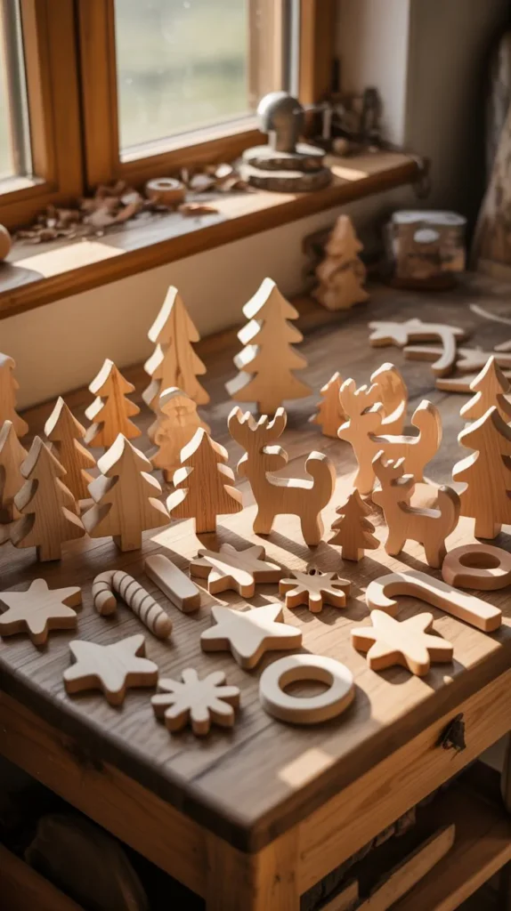 Wooden Holiday Decorations