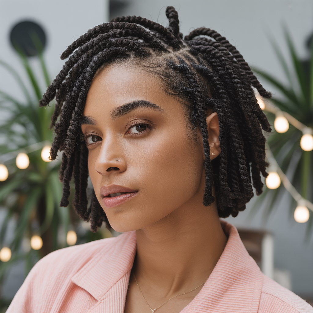 Short Flat Twists