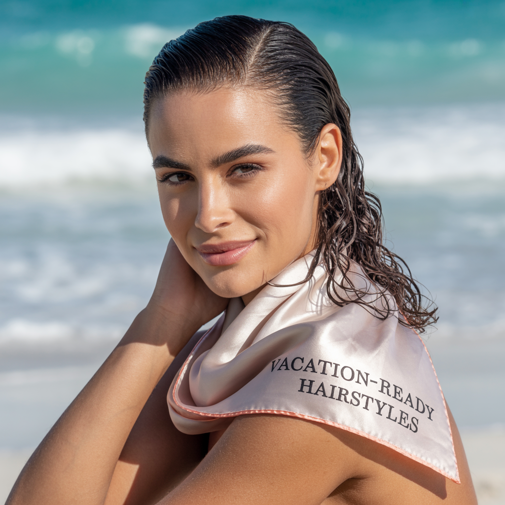 Slicked-Back Wet Look