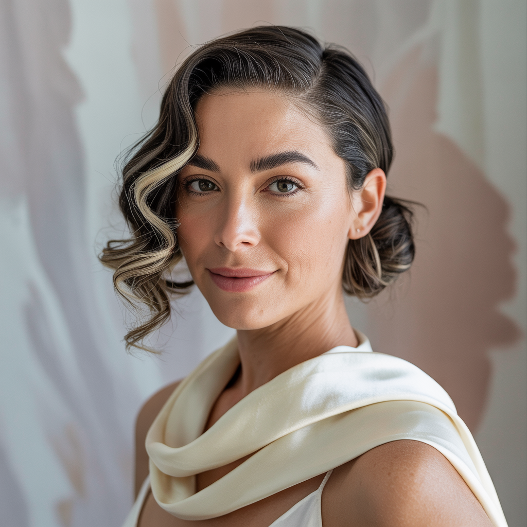 Side-Swept Finger Waves