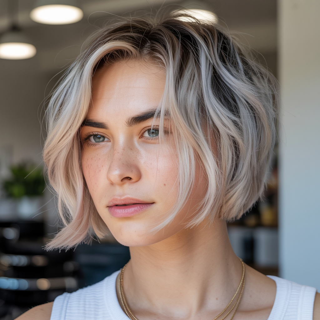 Bob with Underlayer Color