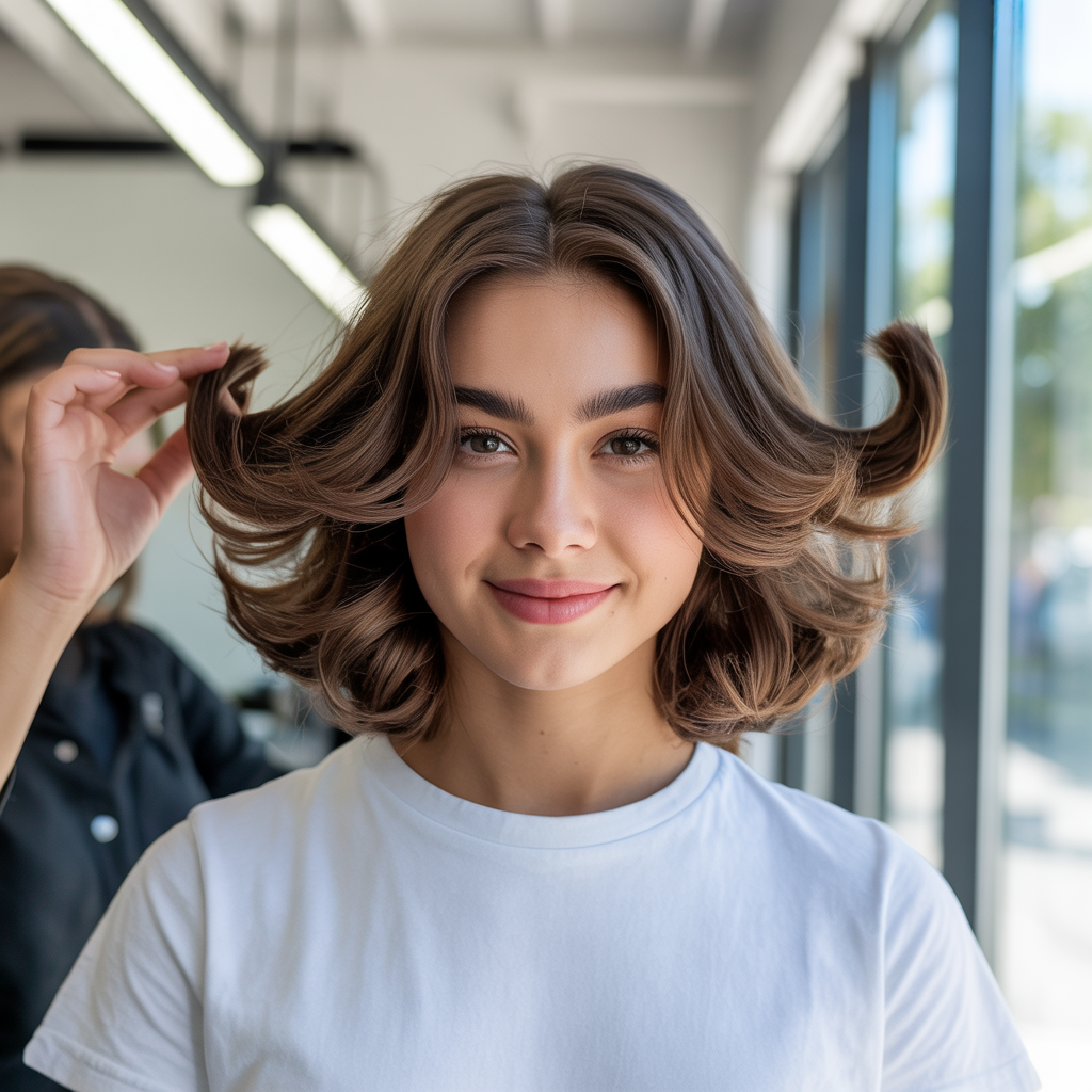Tutorial for Thick Hair Butterfly Cuts