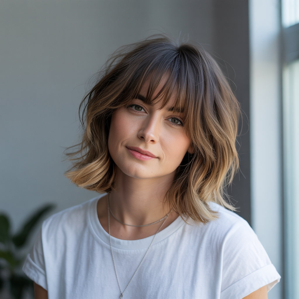 Shoulder-Length Shag