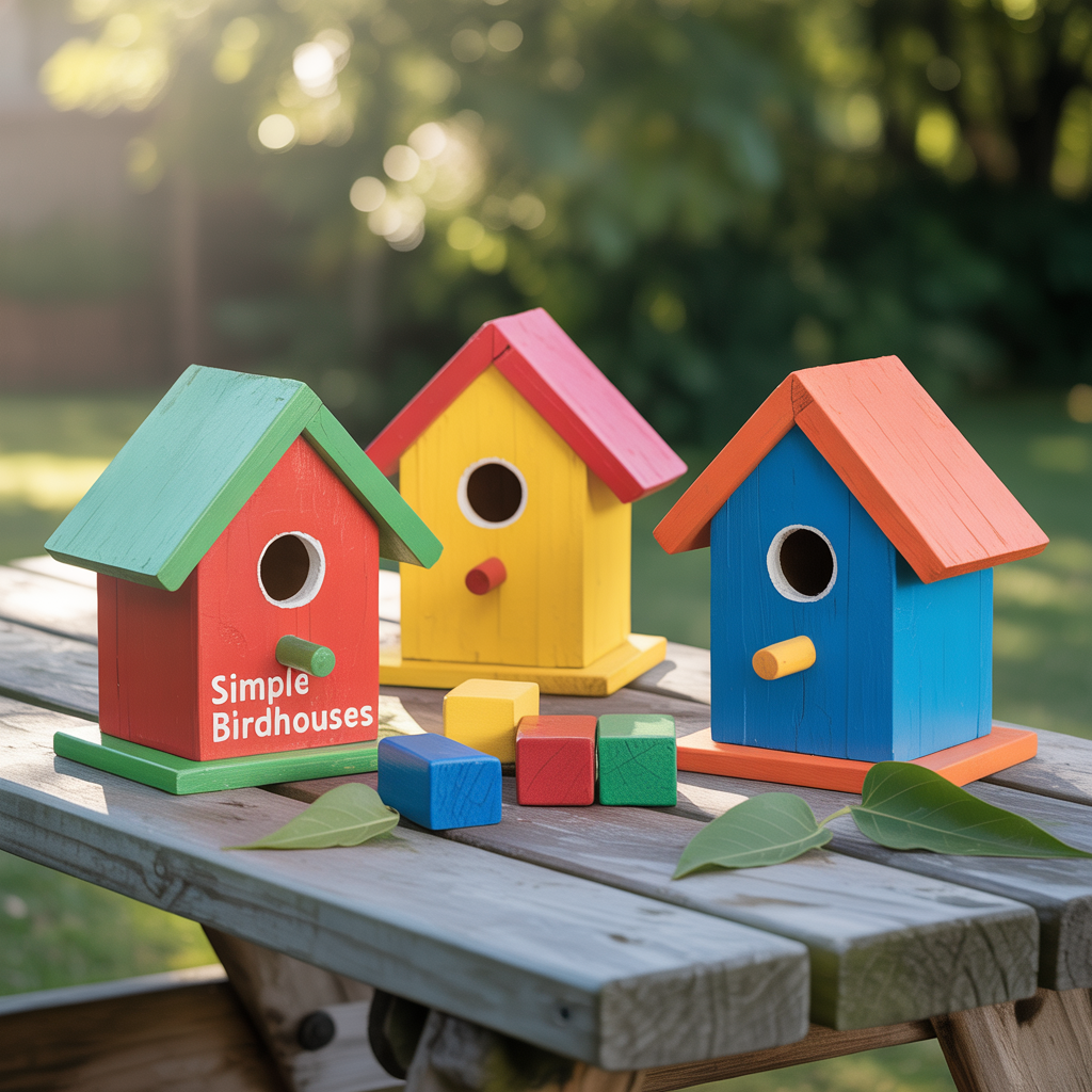Simple Birdhouses