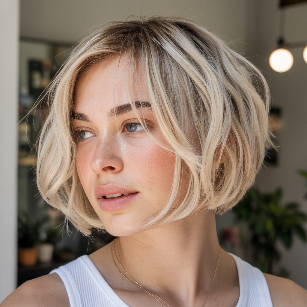 Bob with Chunky Layers