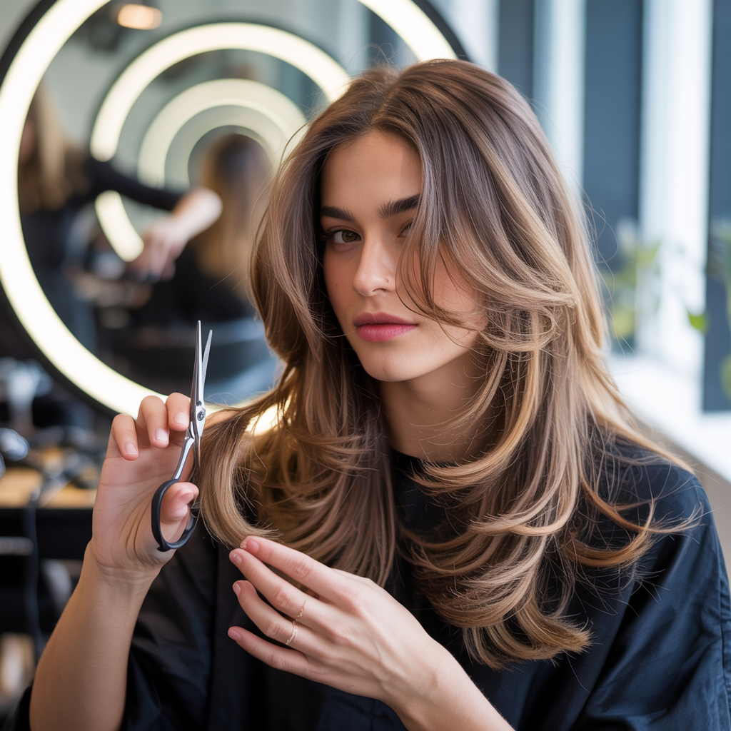 Tutorial for a Subtle Butterfly Haircut