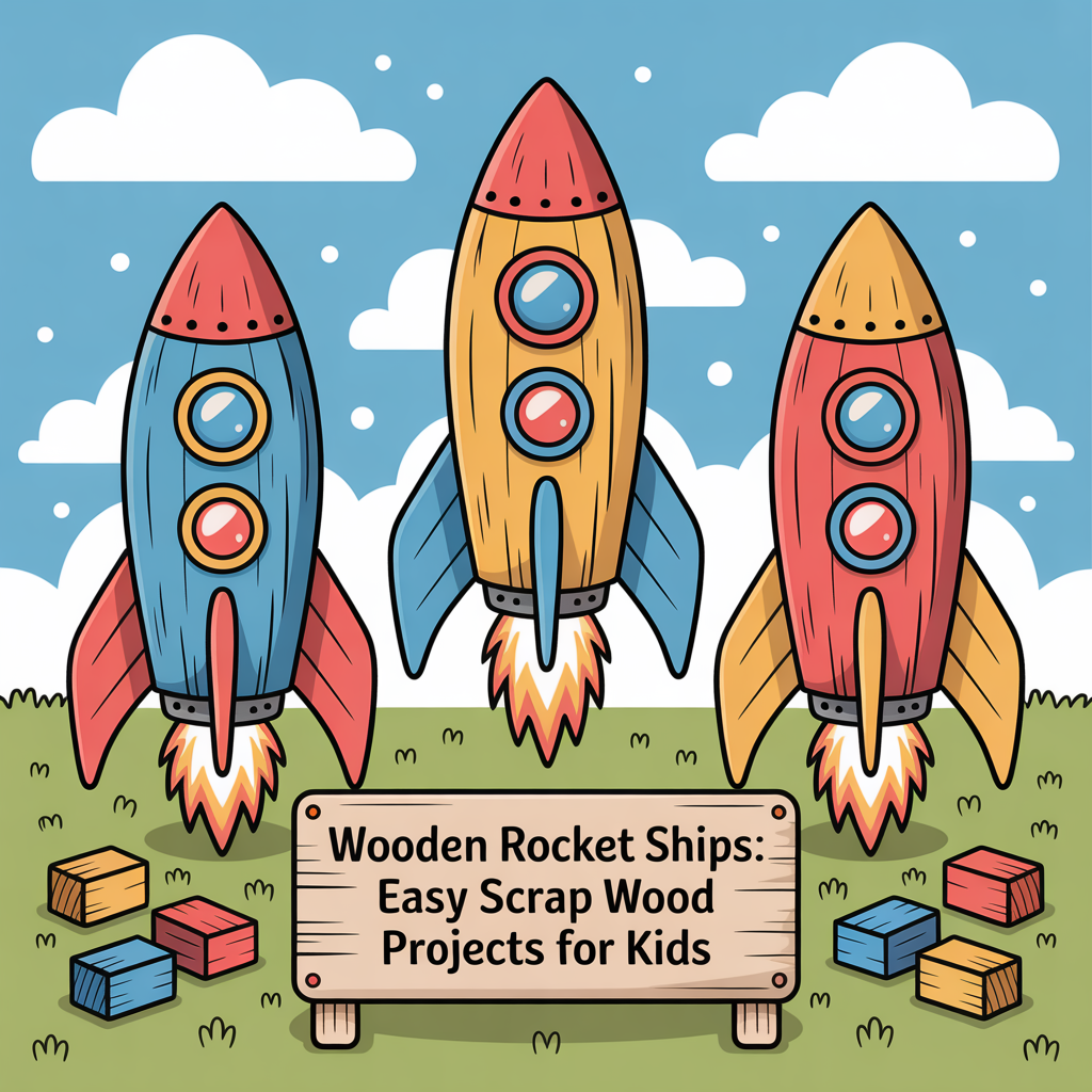 Wooden Rocket Ships