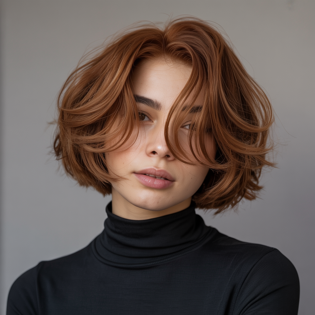 Choppy Bob with Micro Layers