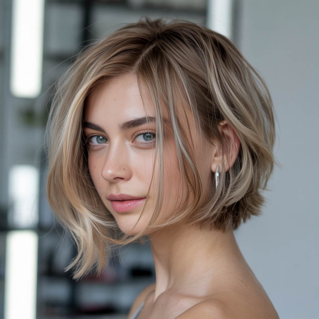 Disconnected Choppy Bob