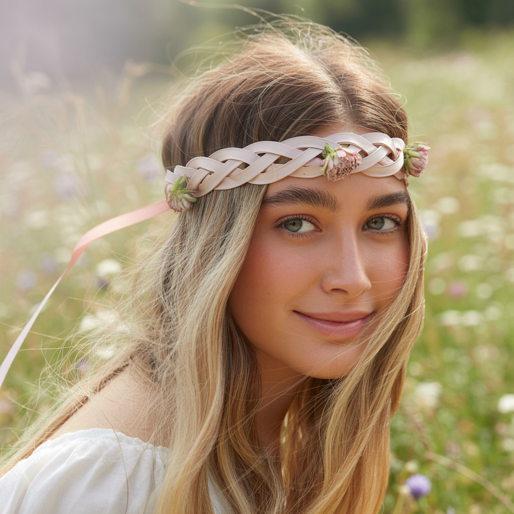 Double Braided Headband: Sweet & Charming