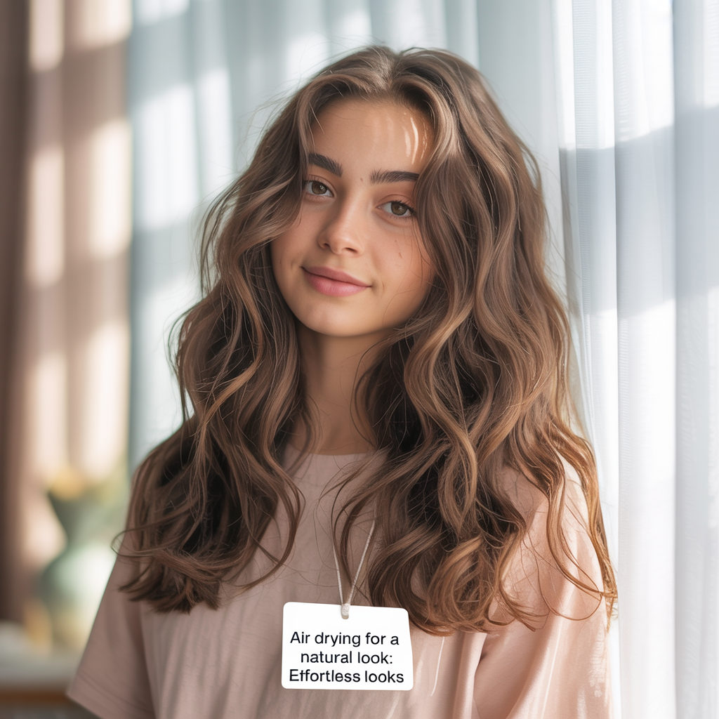 Air Drying for a Natural Look