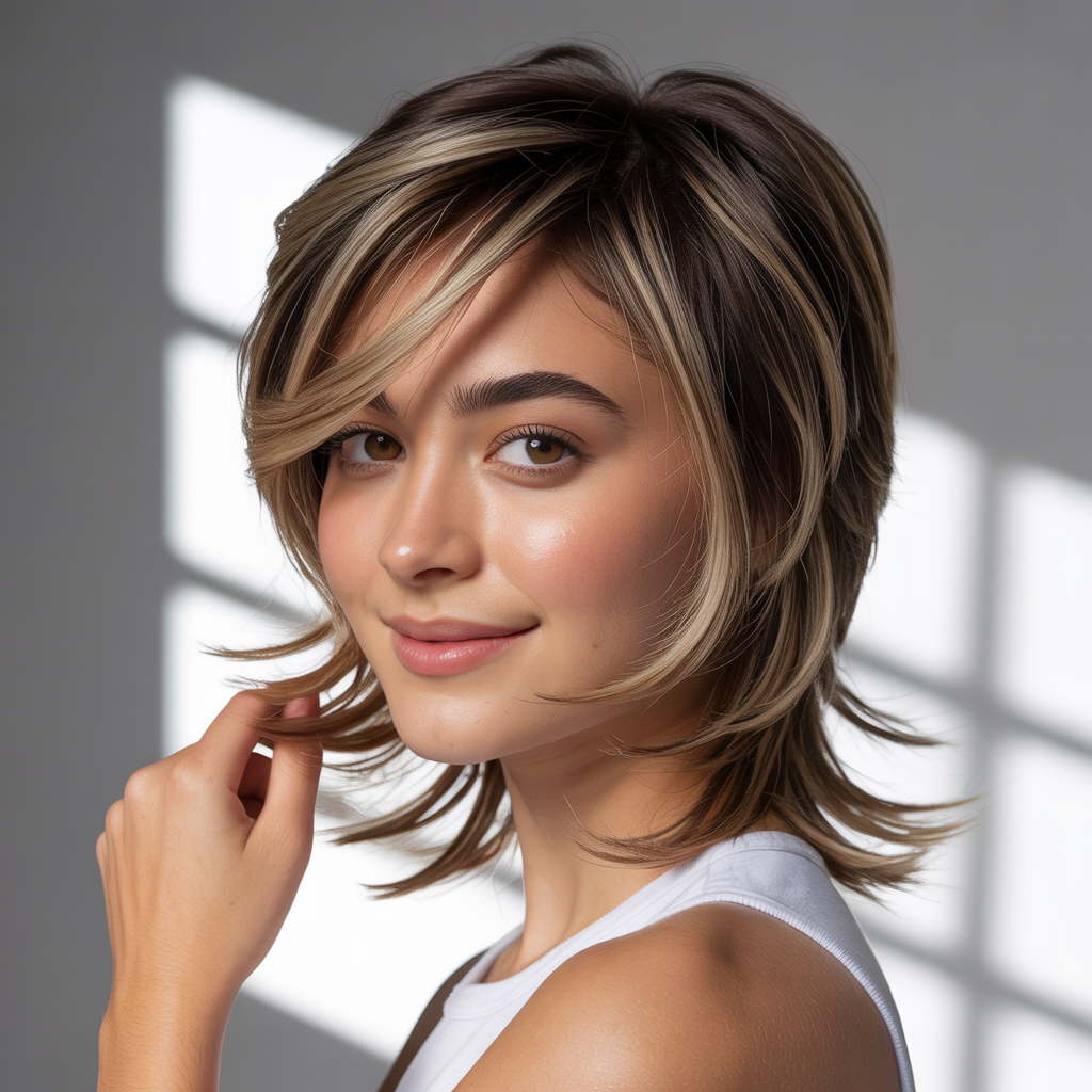 Choppy Razored Layers