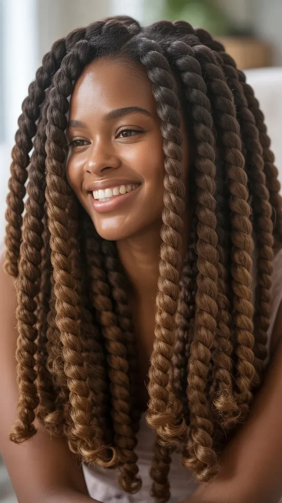 Jumbo Crochet Twists
