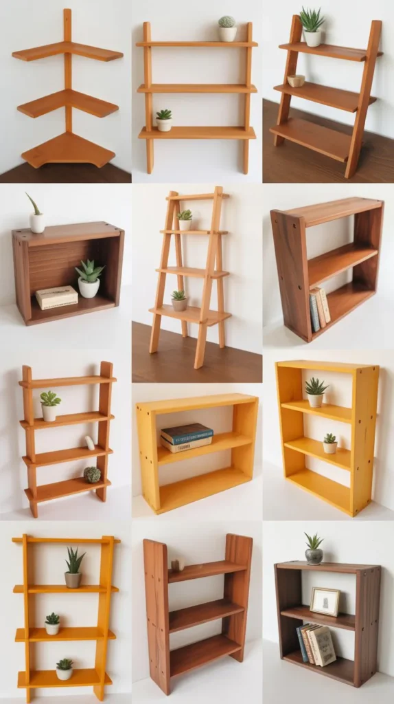Mini Wooden Shelves
