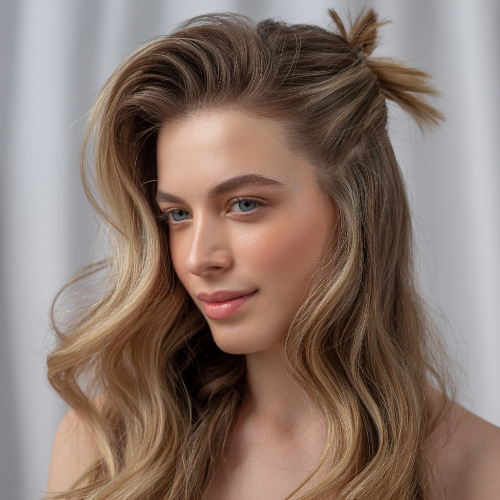 Butterfly with Root Lift for Fine Hair