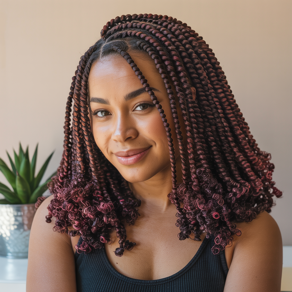 Tight Curl Crochet Style