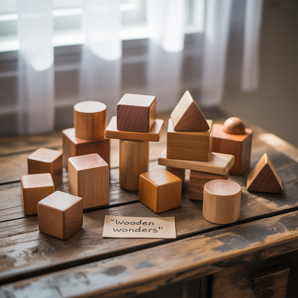 Wooden Toy Blocks