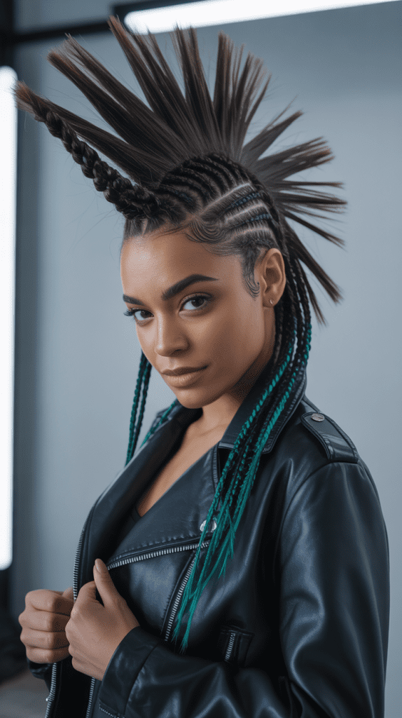  Mohawk with Frohawk Shape