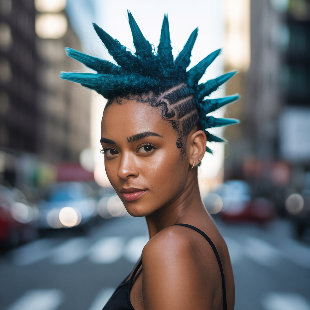 Stylish Mohawk Hairstyles for Black Women