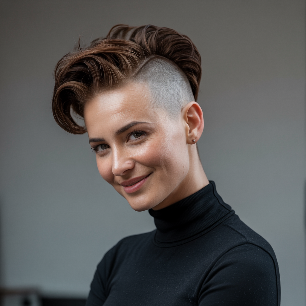 Classic Shaved Mohawk