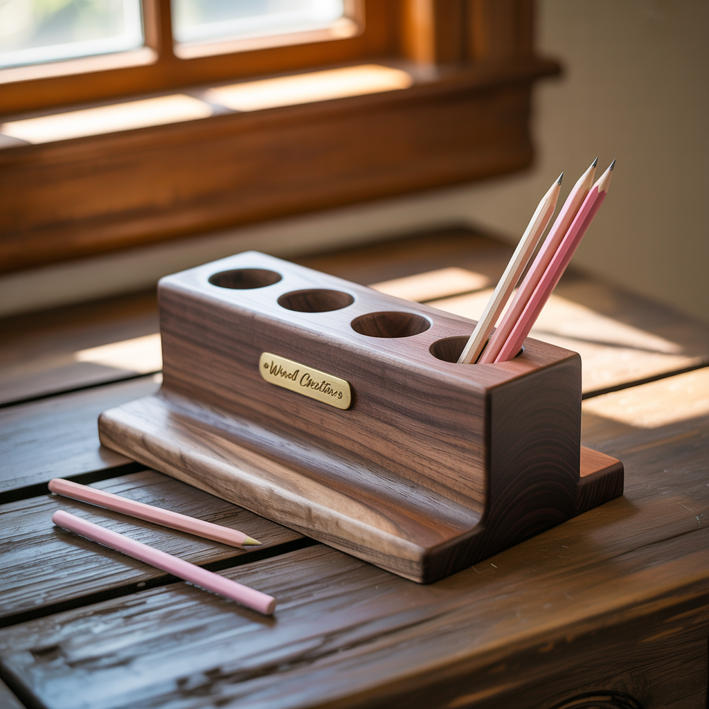 Wooden Pen/Pencil Holder