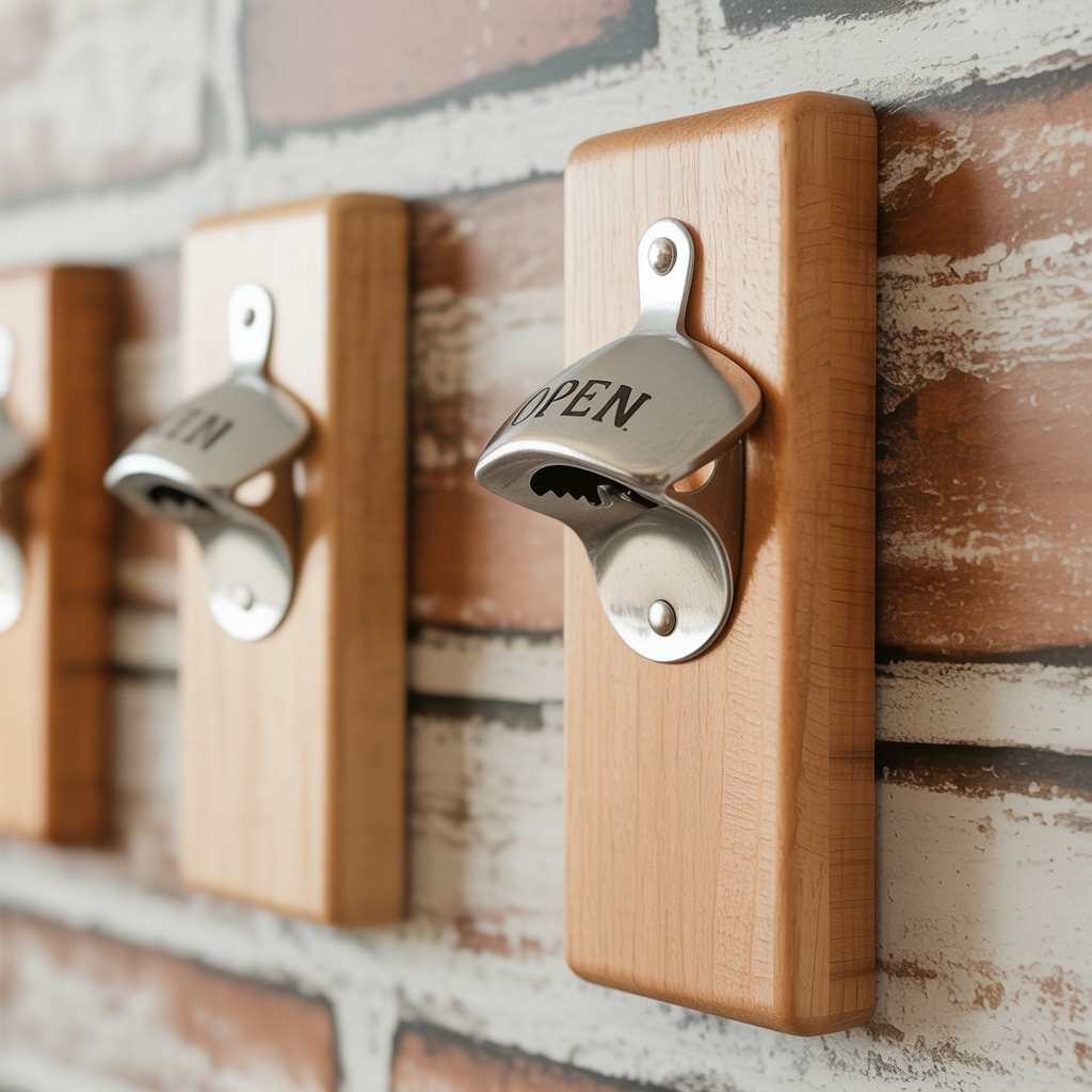  Wall-Mounted Bottle Openers