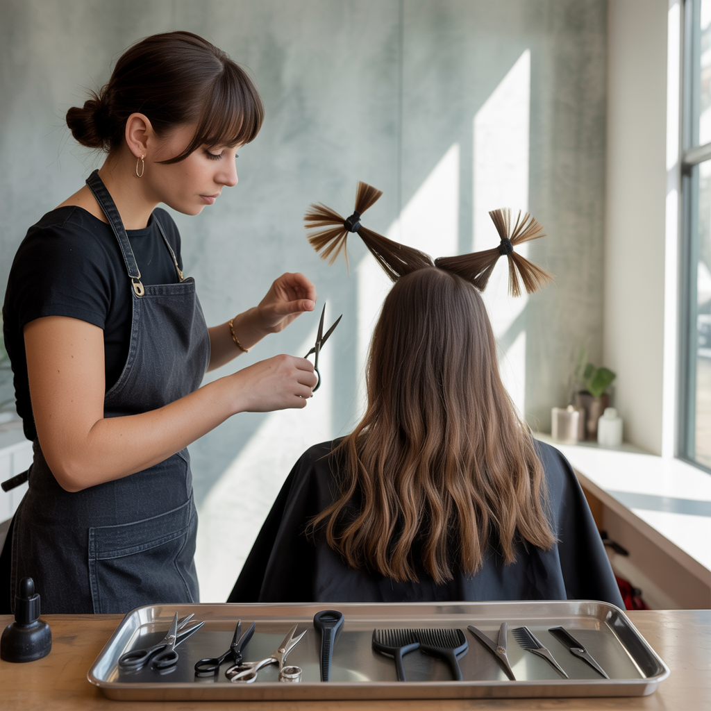 Essential Tools for Cutting Butterfly Bangs