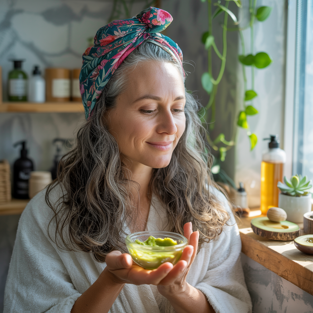 Try Natural Hair Care Treatments for Grey Coverage