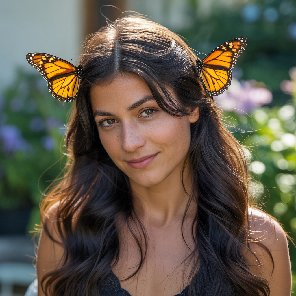 Dynamic Butterfly with a Defined Middle Part