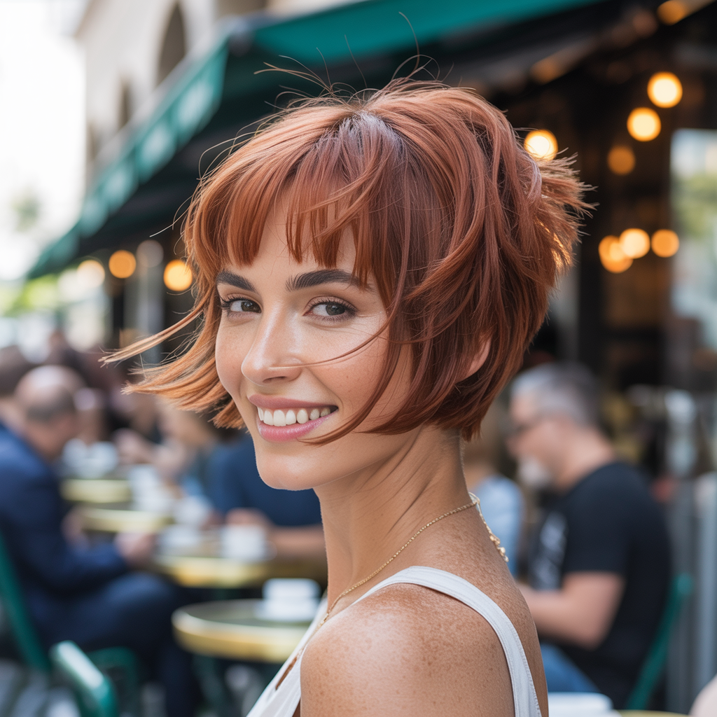 Best Butterfly Haircuts for Short Hair with Fringe