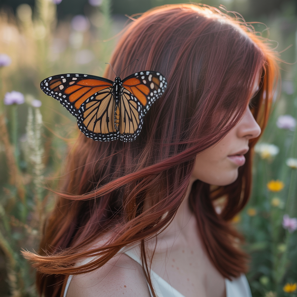 Dynamic Butterfly with an Invisible Layering Technique