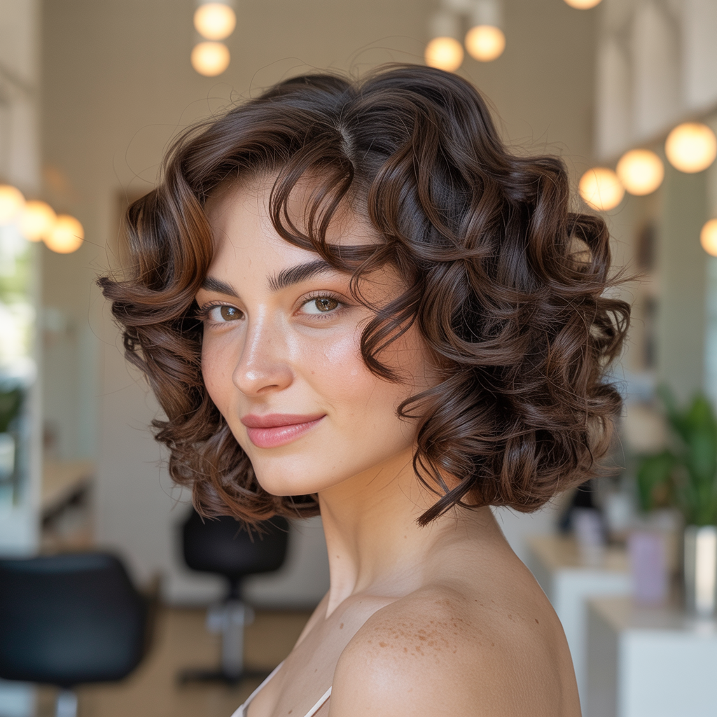 The Classic Curly Medium Butterfly