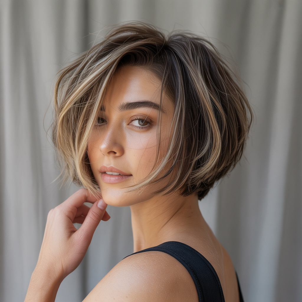 Short Choppy Bob Haircuts for Fine Hair