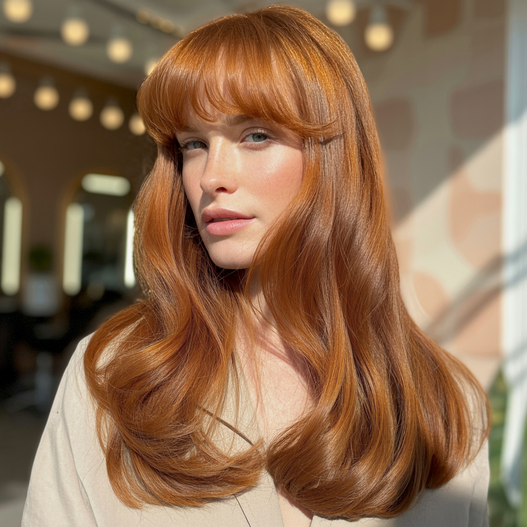  Butterfly with Brow-Grazing Bangs