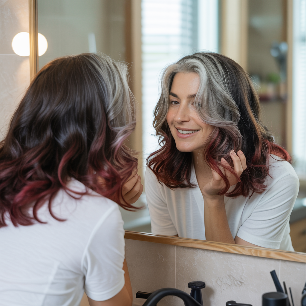 Best Colors to Hide Grey Hair at Home