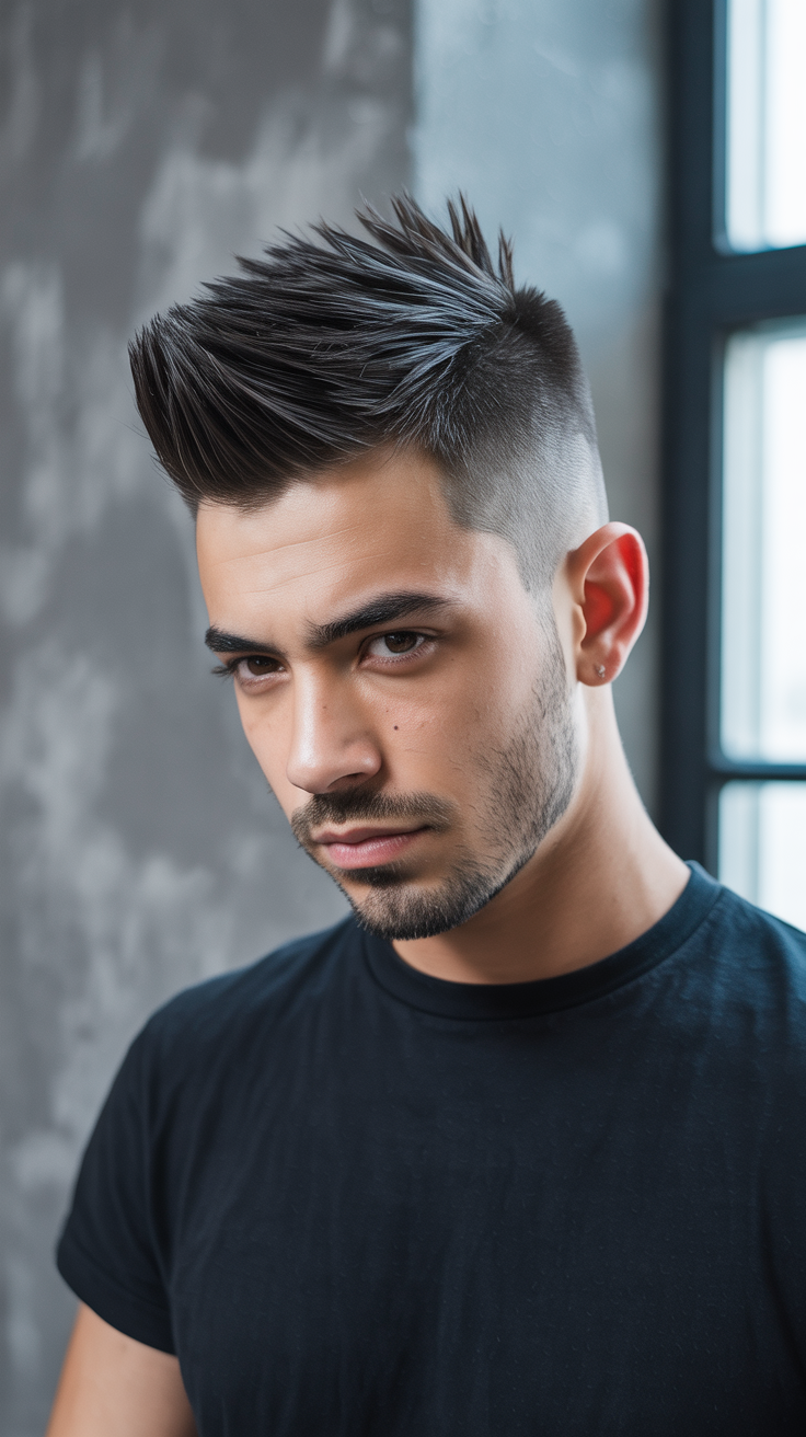 Sharp Short Mohawk Styles for Modern Men