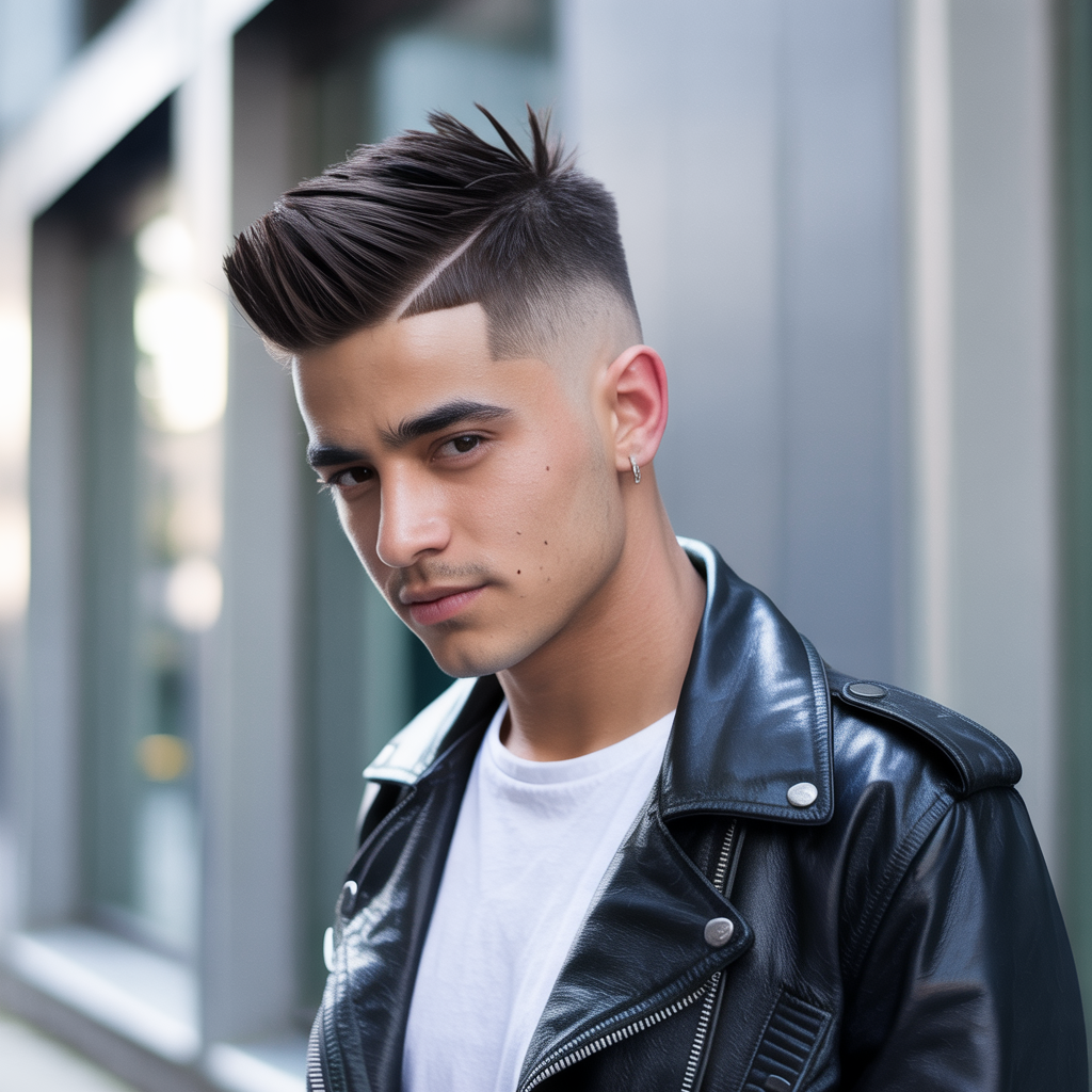 The Short Taper Fade Mohawk: Refined Graduation