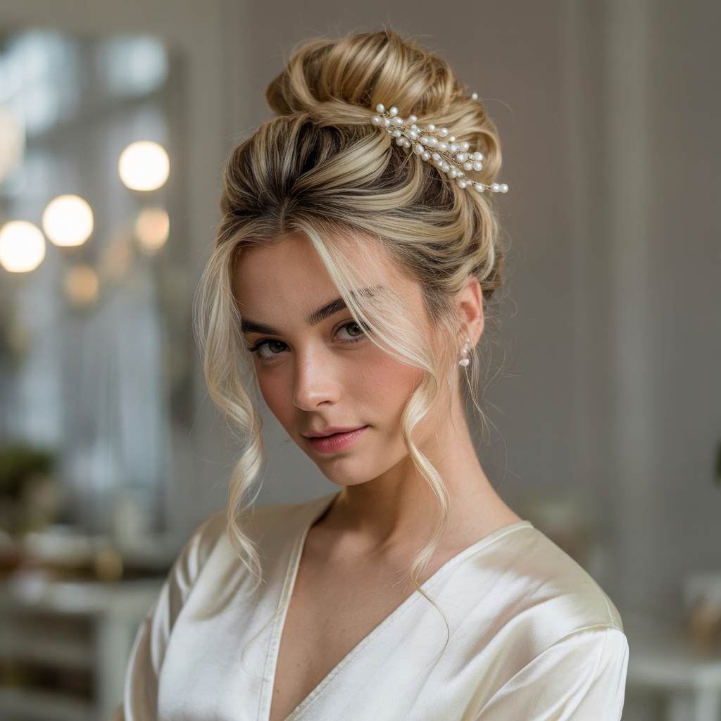 Effortless Elegance: 30 Breathtaking Long Blonde Updo Hairstyles