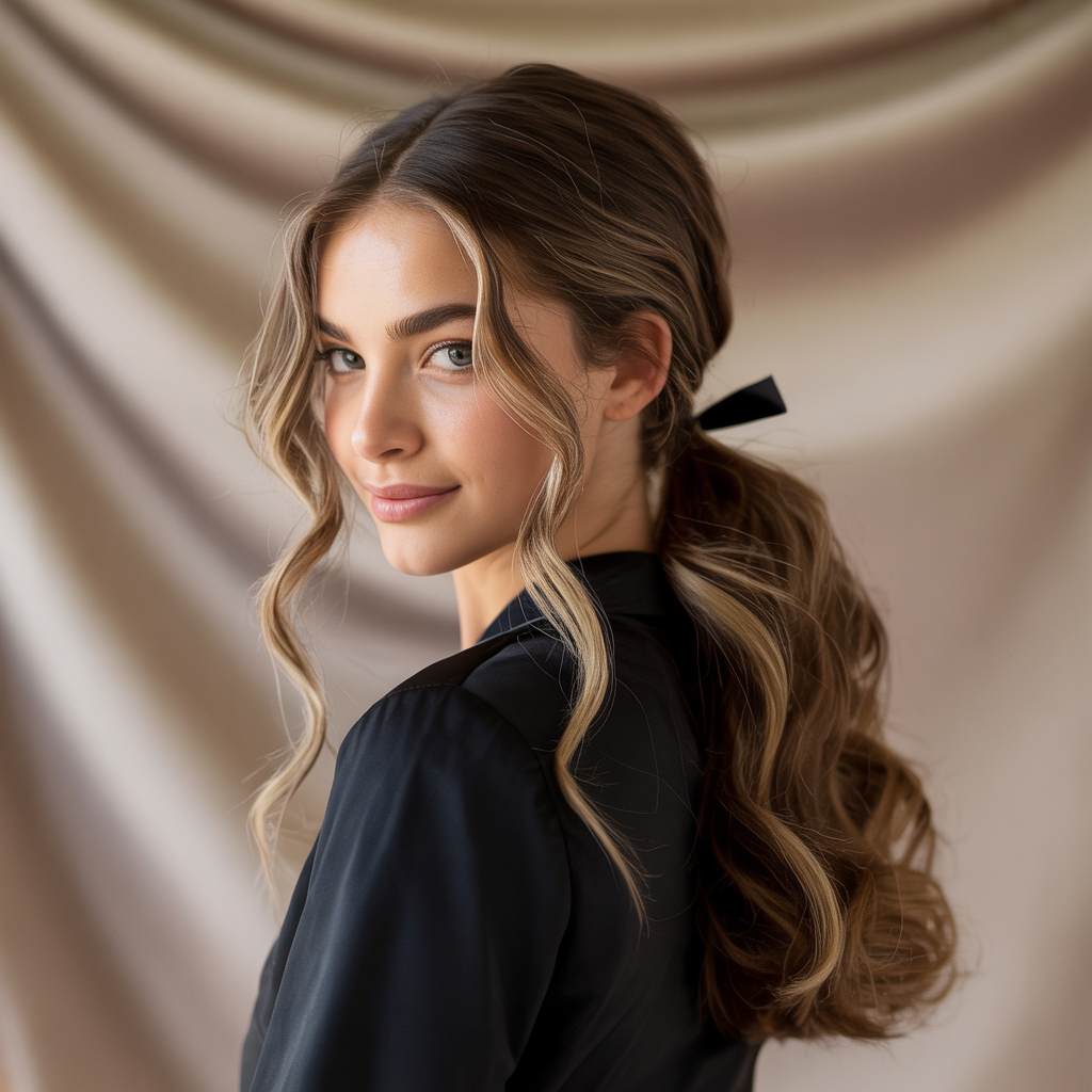  Knotted Ponytail Updo: Casual Chic