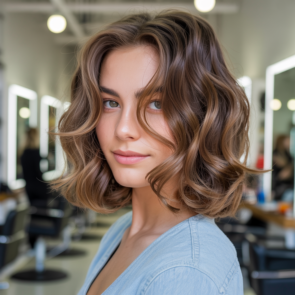 Textured Butterfly Cut for Enhanced Wave Definition