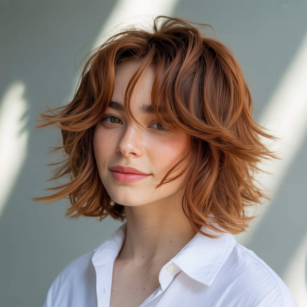 Shaggy Butterfly Lob