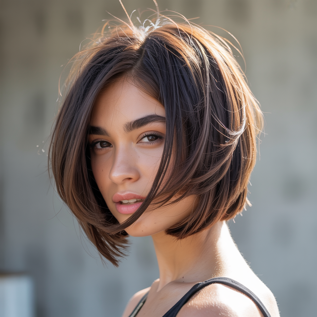 Asymmetrical Layered Bob