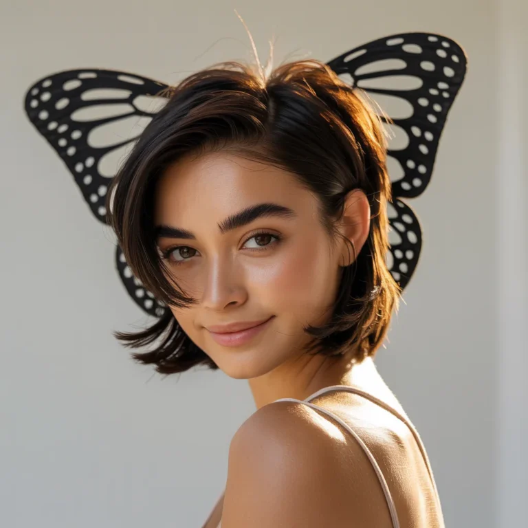 How to Style a Butterfly Haircut for Short Hair