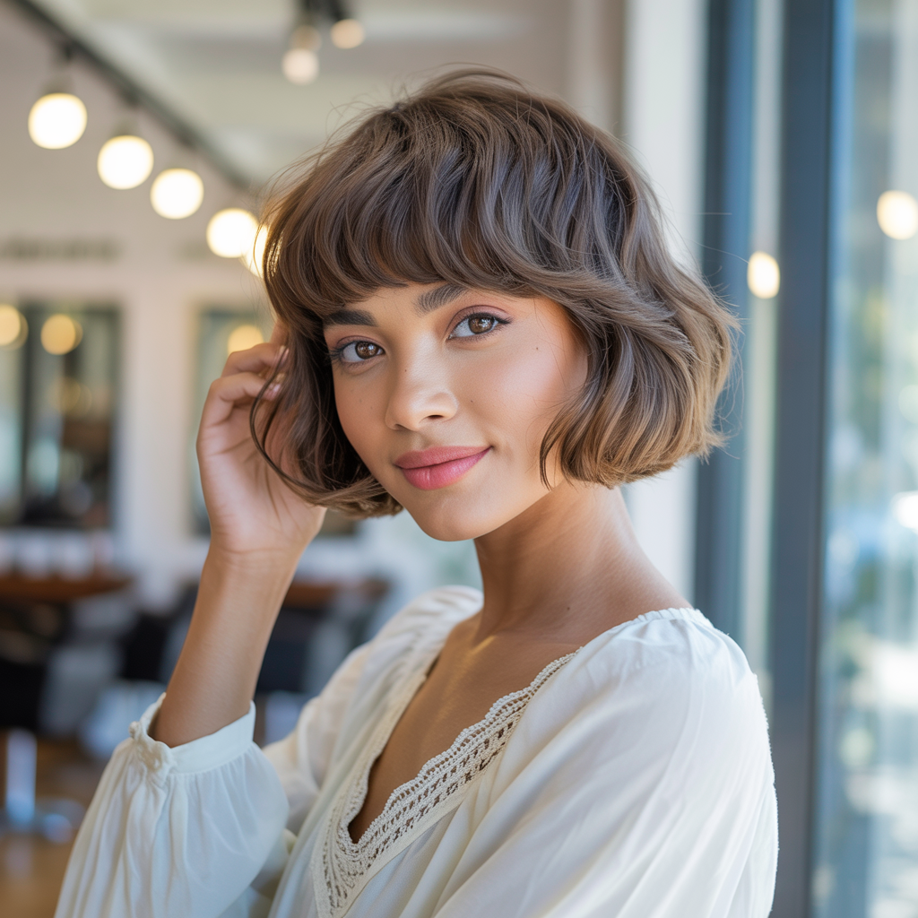 Styling Tips for Your Short Butterfly Cut with Fringe