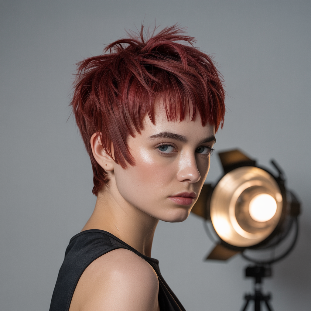 Edgy Short Butterfly Cut
