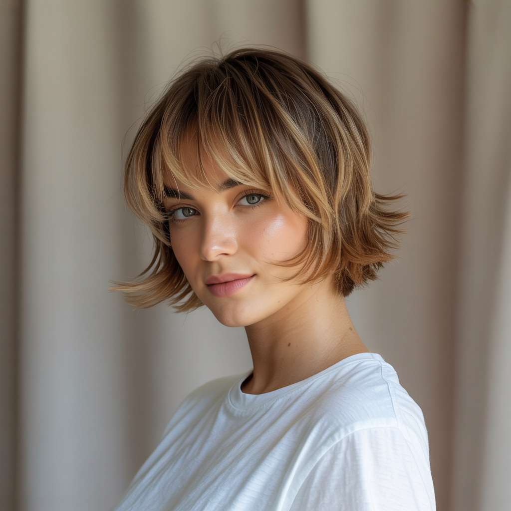 Short Shag with Piecey Back Ends