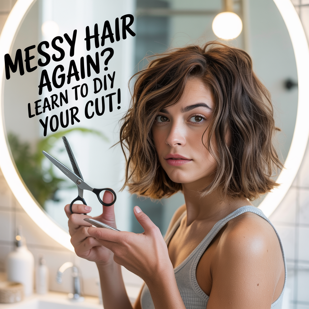 Messy Hair Again? Learn to DIY Your Cut!